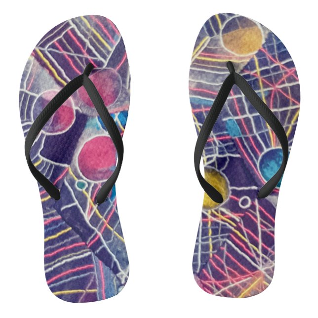 Space  flip flops (Footbed)