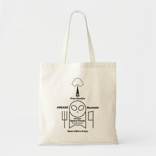 Space Foods Eco Tote Bag (Front)