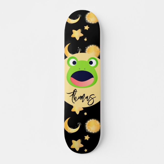 Space Frog Skateboard (Front)