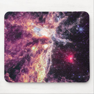 Space Galaxy Flaming Rising Galaxy Mouse Mat