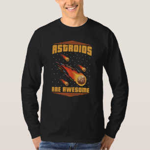 Space Galaxy Nebula Orbit Solar System Astroid Red T-Shirt