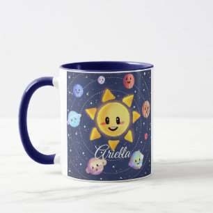 Space Galaxy Planets Mug