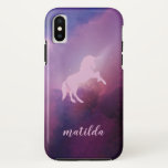 Space galaxy unicorn iPhone x case<br><div class="desc">Space galaxy unicorn design</div>