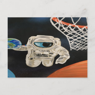 Space Games Postcard