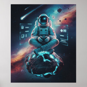 Space Gaming Poster