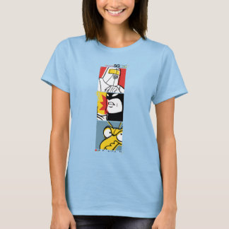 Space Ghost Cast Test Print Graphic T-Shirt