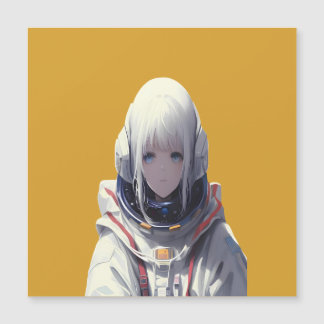 Space Girl Art Print – Cosmic Adventure