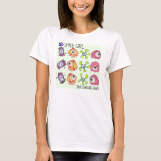 Space Girl Game:  Frame by Frame Alien T-shirt