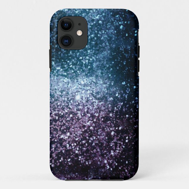 Space Glitter Case-Mate iPhone Case (Back)