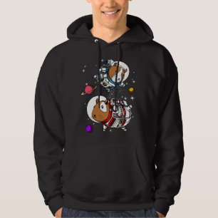 Space Guinea Pigs Astronauts Cosmic Cavy Pet Hoodie