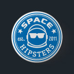 Space Hipsters® Logo Button<br><div class="desc">Standard size 2-1/4" button</div>