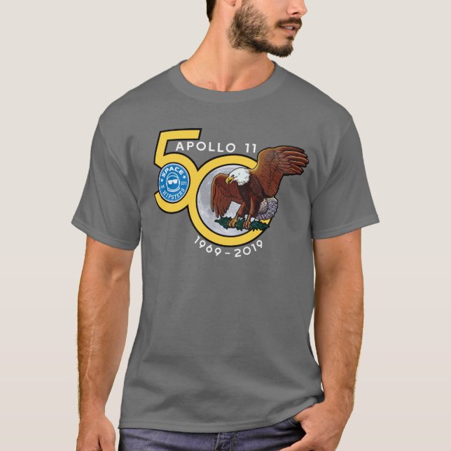 Space Hipsters® Men's Apollo 50 T-Shirt (Front)