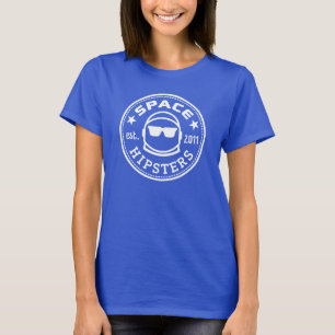 Space Hipsters® Women's Logo Tee (Royal Blue)