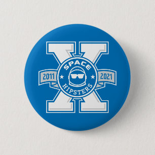Space Hipsters® X Logo Button