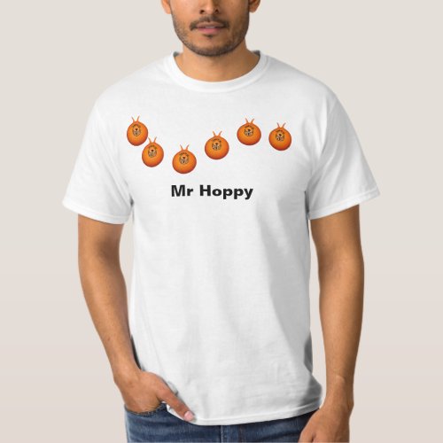 Mr Hoppy Funny Space Hoppers T-shirt