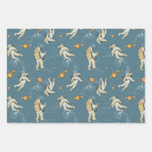Space Inspired Wrapping Paper