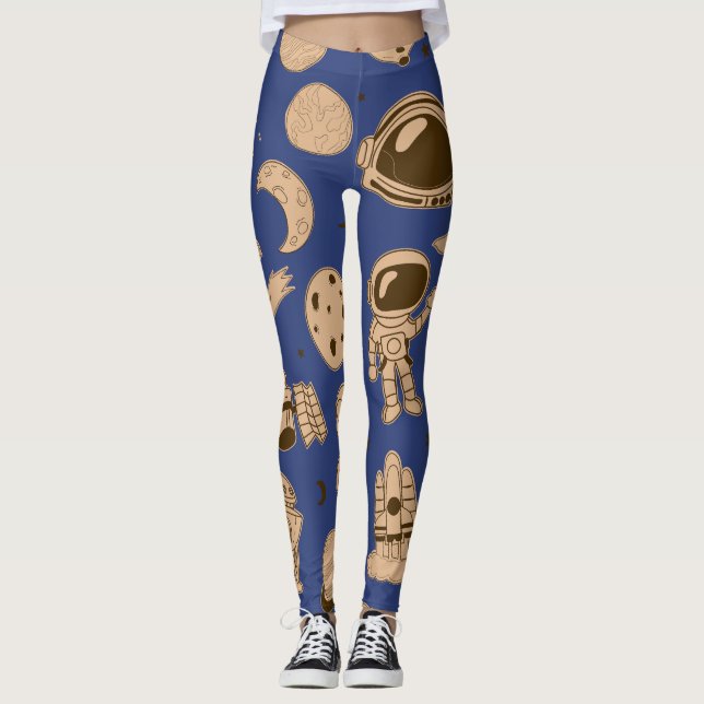 Space Invasion Leggings (Front)