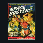 Space Invasion of Beautiful Alien Women Postcard<br><div class="desc">Space Invasion of Beautiful Alien Women Vintage Science Fiction,  Horror,  and Fantasy Illustration Art.  Fantastic collection of retro comic book art available on t-shirts,  hats,  fridge magnets,  pins,  buttons,  aprons,  greeting cards,  postcards,  bags,  covers,  dartboards,  towels,  decorator jars,  mugs,  water bottles,  and many more exciting gift ideas.  Wholesale Available.</div>