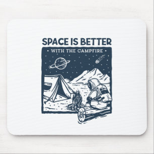 Space is Better with the Campfire Mouse Mat