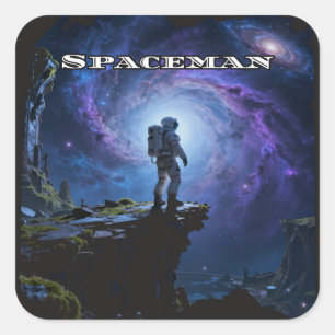Space is the Final Frontier Square Sticker