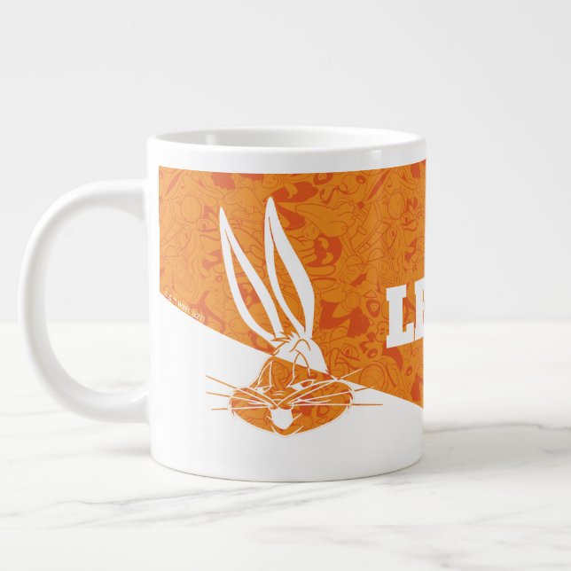SPACE JAM: A NEW LEGACY™ | BUGS BUNNY™ Mod Pattern Large Coffee Mug (Left)