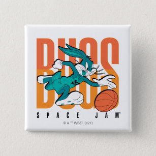SPACE JAM: A NEW LEGACY™   BUGS BUNNY™ SPACE JAM™ 15 CM SQUARE BADGE