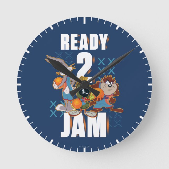 SPACE JAM: A NEW LEGACY™ | Ready 2 Jam Round Clock (Front)