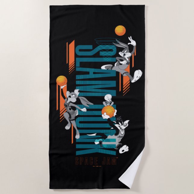 SPACE JAM: A NEW LEGACY™ | Slam Dunk Beach Towel (Front)