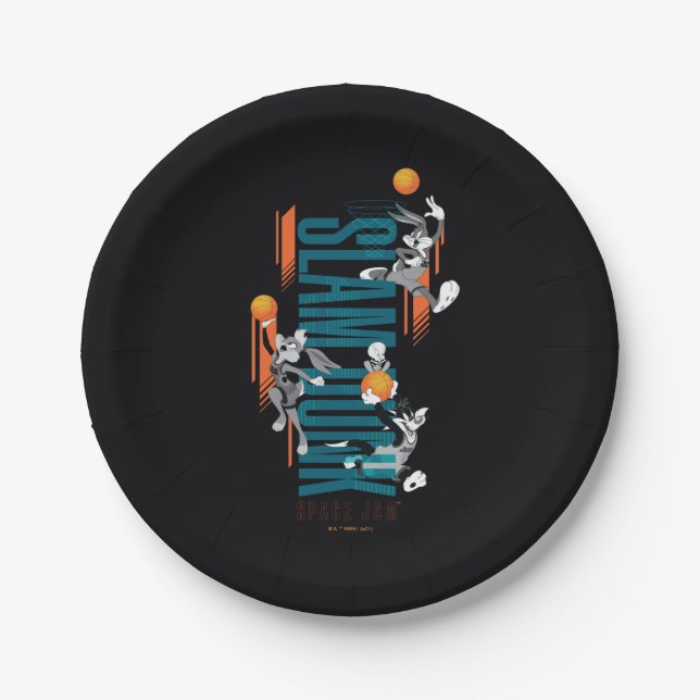 SPACE JAM: A NEW LEGACY™ | Slam Dunk Paper Plate (Front)