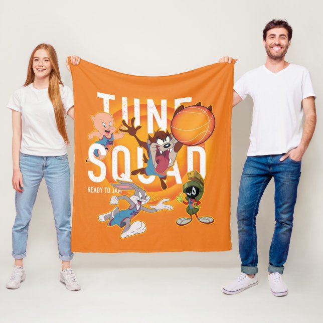 SPACE JAM: A NEW LEGACY™ | TUNE SQUAD™ Dribble Fleece Blanket (In Situ)