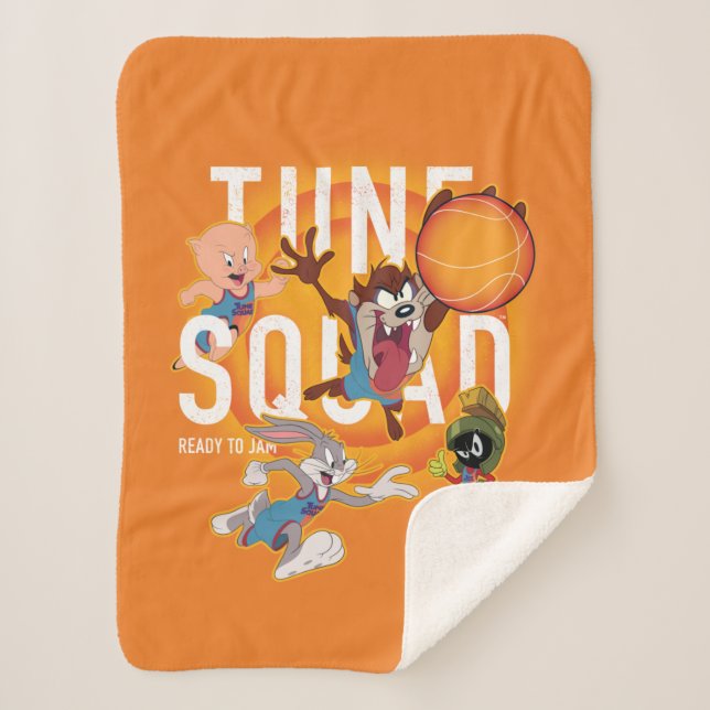 SPACE JAM: A NEW LEGACY™ | TUNE SQUAD™ Dribble Sherpa Blanket (Front)