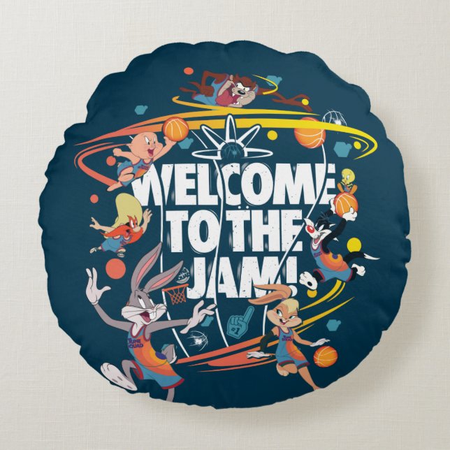 SPACE JAM: A NEW LEGACY™ | Welcome to the Jam Round Cushion (Front)