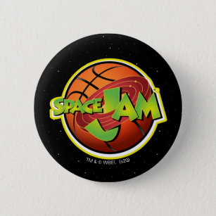 SPACE JAM™ Basketball Logo 6 Cm Round Badge