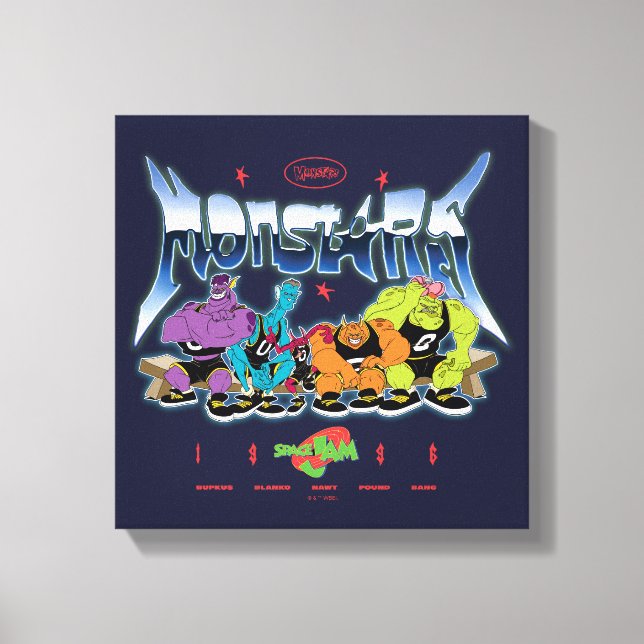 SPACE JAM™ Monstars 1996 Graphic Canvas Print (Front)