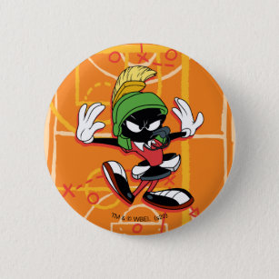 SPACE JAM™ Referee MARVIN THE MARTIAN™ 6 Cm Round Badge