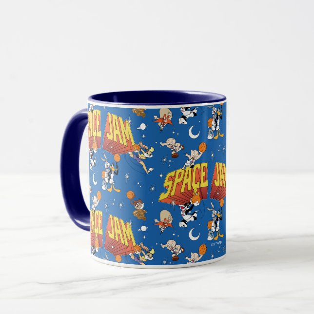SPACE JAM™ TUNE SQUAD™ Outter Space Pattern Mug (Front Left)