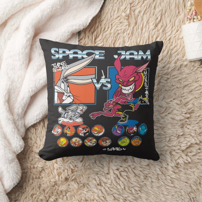 SPACE JAM™ TUNE SQUAD™ VS Monstars Roster Graphic Cushion (Blanket)