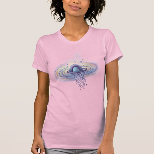 space jellyfish T-Shirt (Front)
