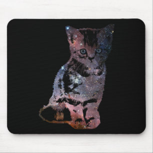 Space Kitten Mouse Mat