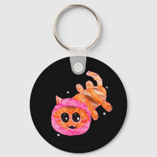 Space Kitty Keychain
