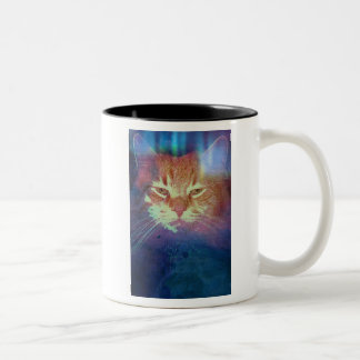 Space Kitty Says Read My Eyes Mug