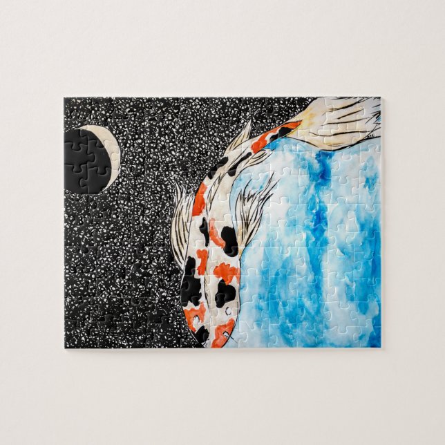 Space Koi Puzzle (Horizontal)