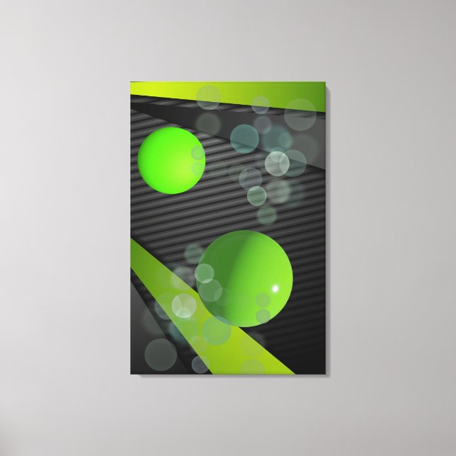 SPACE LIME CANVAS PRINT (Front)