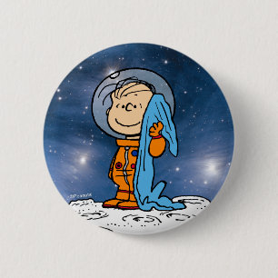 SPACE Linus Astronaut 6 Cm Round Badge