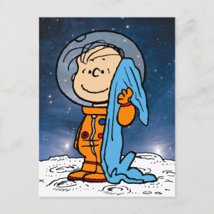 SPACE   Linus Astronaut Postcard