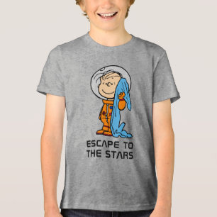 SPACE   Linus Astronaut Tri-Blend Shirt