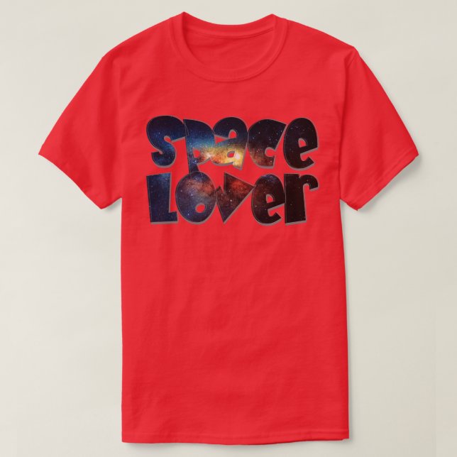 Space Lover T-Shirt (Design Front)