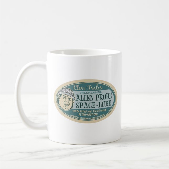 Space Lube Coffee Mug (Left)