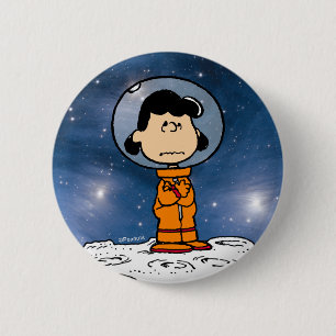 SPACE Lucy Astronaut 6 Cm Round Badge