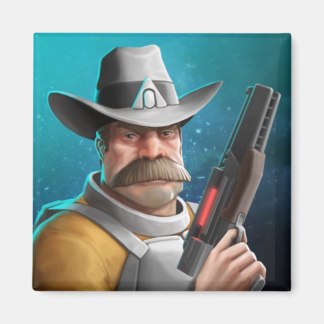 Space Marshals Magnet (Front)